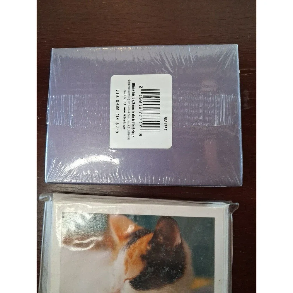 20 Hallmark Cards, Sympathy And Blank  Notecards with Envelopes NEW SEALED